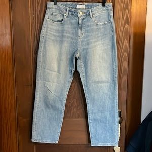 Loft curvy girlfriend jeans